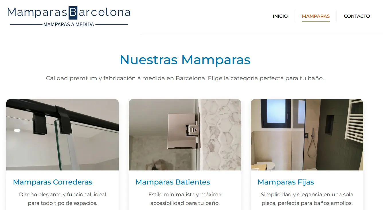 Mamparas Barcelona